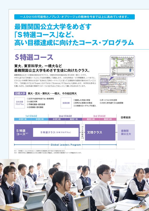 2025年度パンフレット_東京都市大学等々力中学校・高等学校