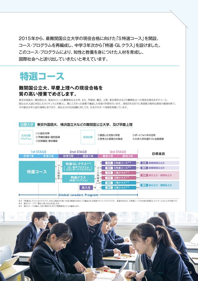 2025年度パンフレット_東京都市大学等々力中学校・高等学校